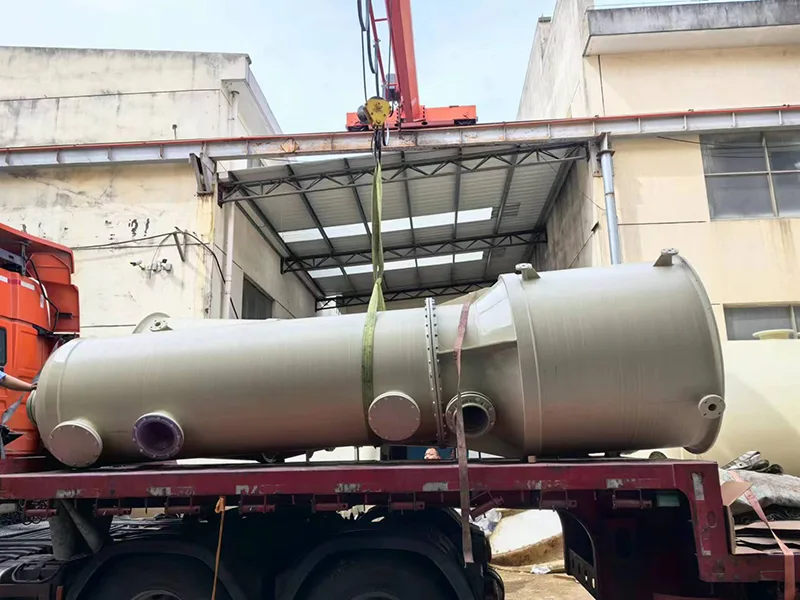 Torre di assorbimento del gas di coda in polipropilene