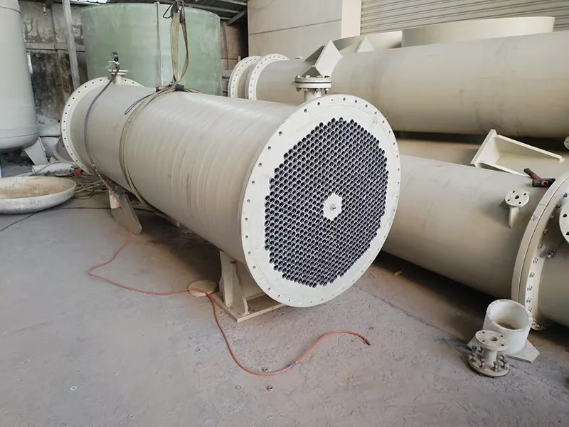 Condensatore a guscio e tubo in PP