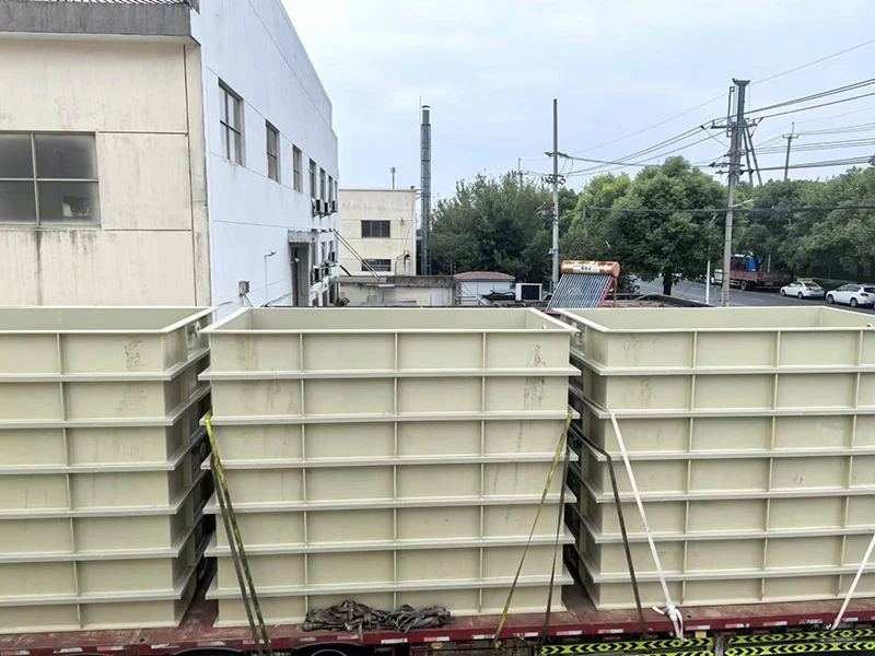 Serbatoio di stoccaggio PPH quadrato