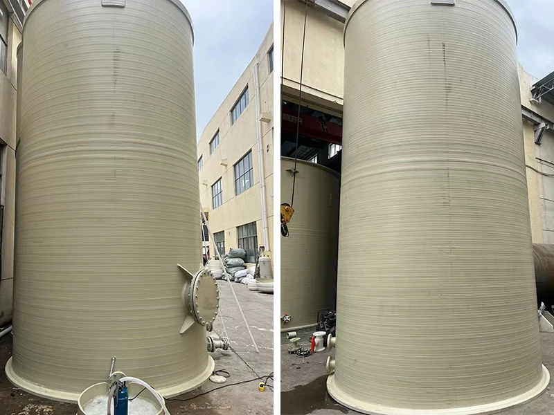 Serbatoio di stoccaggio verticale in PP