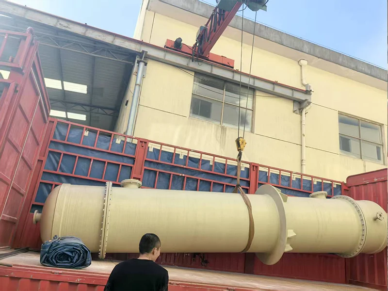 Torre di assorbimento dei gas di scarico